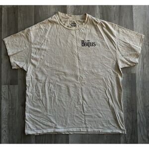 The Beatles Short Sleeve Baskside Band Member Portrait Tee XL 2021